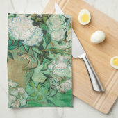 Rose - Vincent van Gogh Geschirrtuch (Viertel Falte)