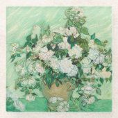 Rose | Vincent van Gogh Glasuntersetzer (Vorderseite)