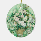 Rose | Vincent van Gogh Keramik Ornament (Links)