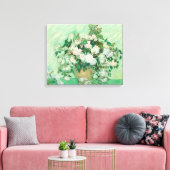 Rose | Vincent van Gogh Leinwanddruck (Insitu (Wohnzimmer))