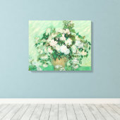 Rose | Vincent van Gogh Leinwanddruck (Insitu (Holzboden))