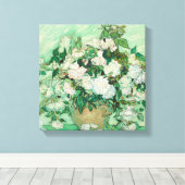 Rose - Vincent van Gogh Leinwanddruck (Insitu (Holzboden))