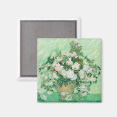 Rose | Vincent Van Gogh Magnet (Vorderseite/Rückseite)