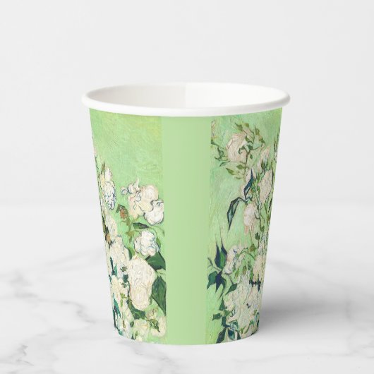 Rose, Vincent van Gogh Pappbecher (Links)