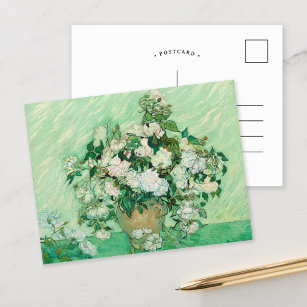 Rose   Vincent Van Gogh Postcard Postkarte
