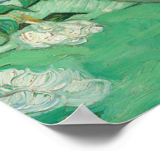 Rose - Vincent van Gogh Poster (Ecke)