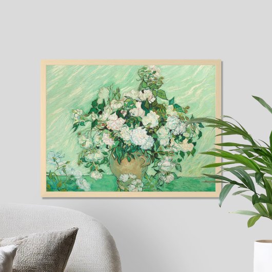 Rose Vincent van Gogh Poster
