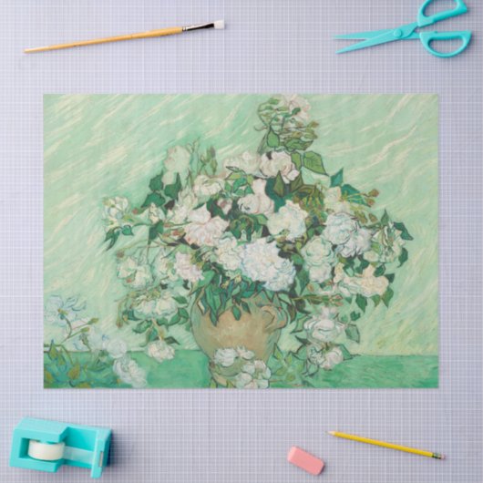 Rose - Vincent van Gogh Seidenpapier (Basteln)