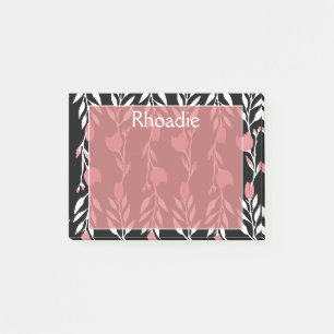 Rose Vine Beauty Post-it Klebezettel