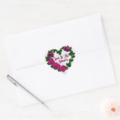 Rose Vine Heart Shaped Stickers (Umschlag)