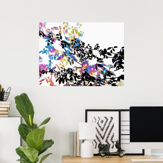 Rose Vine Poster (Heimbüro)