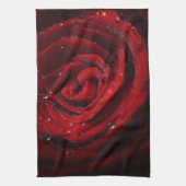 Rose Vines Heart Pattern Flower Peace Love Destiny Geschirrtuch (Vertikal)
