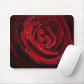 Rose Vines Heart Pattern Flower Peace Love Destiny Mousepad (Mit Mouse)