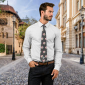 Rose Vintag Herbstpersonalisierung Krawatte
