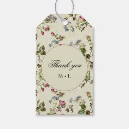 Rose Vintage Geschenkanhänger