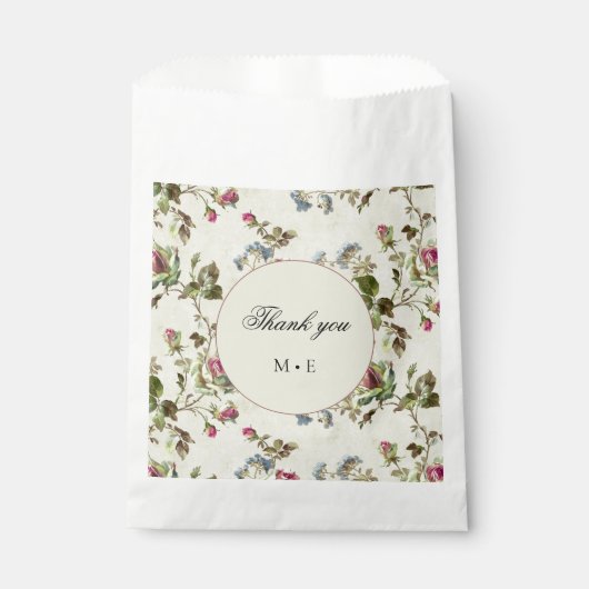 Rose Vintage Geschenktütchen (Vorderseite)