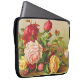 Rose Vintage Laptopschutzhülle (Vorne Rechts)