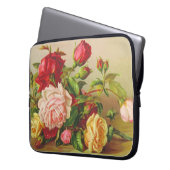 Rose Vintage Laptopschutzhülle (Vorderseite Links)