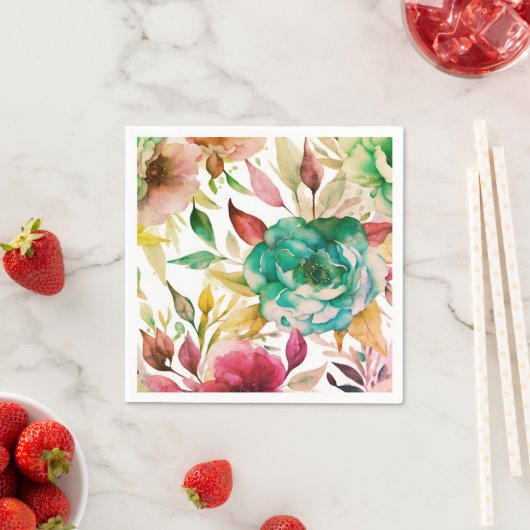 Rose Vintage Stilrichtung Serviette (Beispiel)