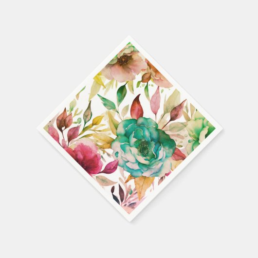 Rose Vintage Stilrichtung Serviette (Ecke)