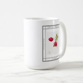 Rose Vintager Muttertag Kaffeetasse (VorderseiteRechts)