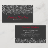 Rose Visitenkarte (Vorne/Hinten)