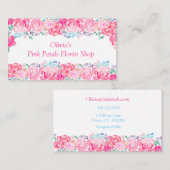 Rose Visitenkarte (Vorne/Hinten)