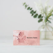 Rose Visitenkarte (Stehend Vorderseite)
