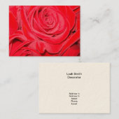 Rose Visitenkarte (Vorne/Hinten)