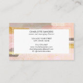 Rose Visitenkarte (Rückseite)