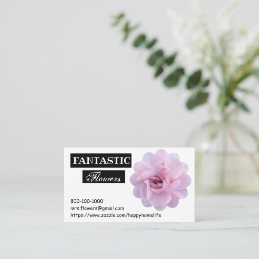 ROSE Visitenkarte (Stehend Vorderseite)