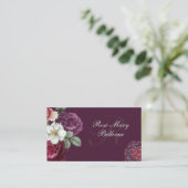 Rose Visitenkarte (Stehend Vorderseite)