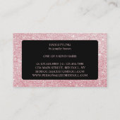 Rose Visitenkarte (Rückseite)