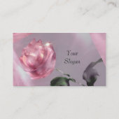 Rose Visitenkarte (Rückseite)