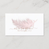 Rose Visitenkarte (Vorderseite)