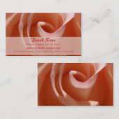 Rose-Visitenkarte Visitenkarte (Vorne/Hinten)