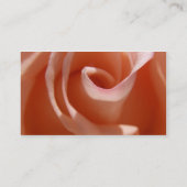 Rose-Visitenkarte Visitenkarte (Rückseite)
