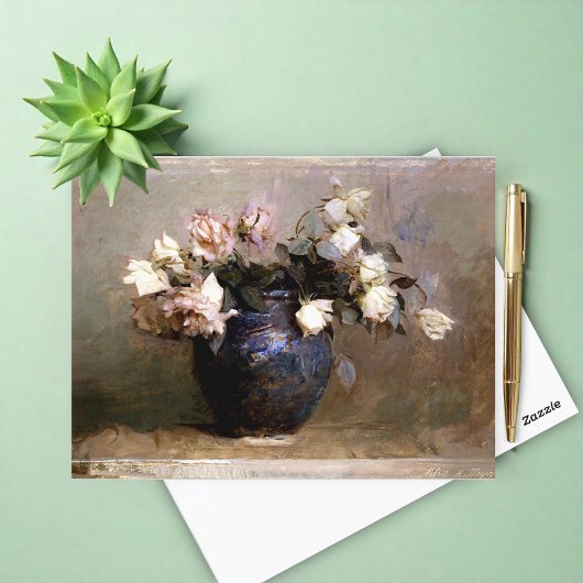 Rose von Abbott Handerson Thayer Postkarte