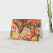 Rose von Auguste Renoir Karte (Vorderseite)