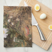 Rose von Bird's Nest and Dog von John William Hill Geschirrtuch (Viertel Falte)