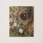 Rose von Bird's Nest and Dog von John William Hill Puzzle (Vertikal)