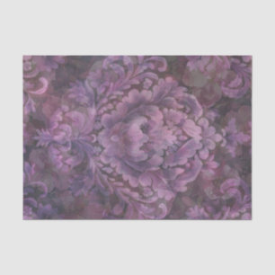 Rose von Boho plum Seidenpapier