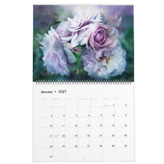 Rose von Brigitte Art Calendar 2015 Kalender (Jan 2027)