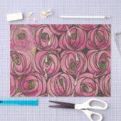 Rose von Charles Mackintosh Seidenpapier (Handwerk)