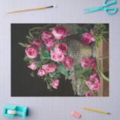 Rose von Ferdinand Georg Waldmuller Seidenpapier (Basteln)