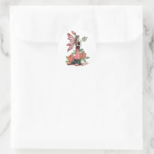 Rose von Feuerschutzaufklebern Runder Aufkleber (Tasche)