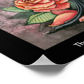 Rose von Feuerwehrposter von Molly Harrison Poster (Ecke)