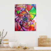 Rose von Greg Roberts - Fine Art Print Poster (Küche)