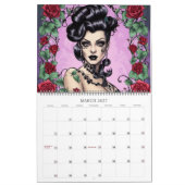 Rose von Ivy und Bat Art Calendar Kalender (Mär 2027)