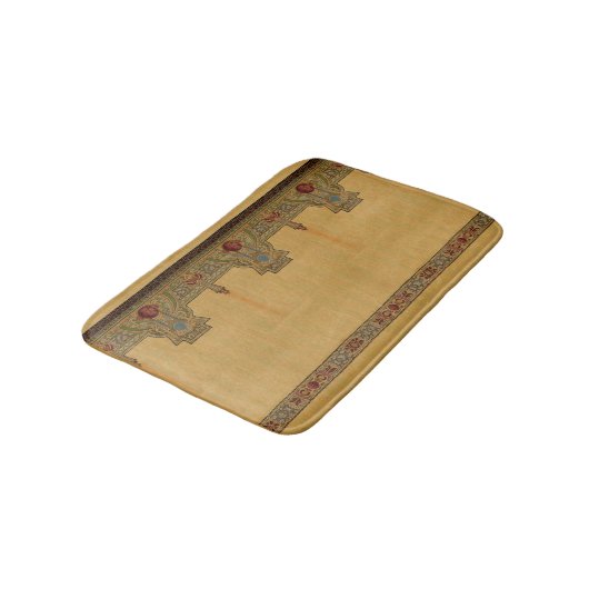 Rose von Kunst und Handwerk, Handwerker oder Missi Badematte (Schrägansicht)